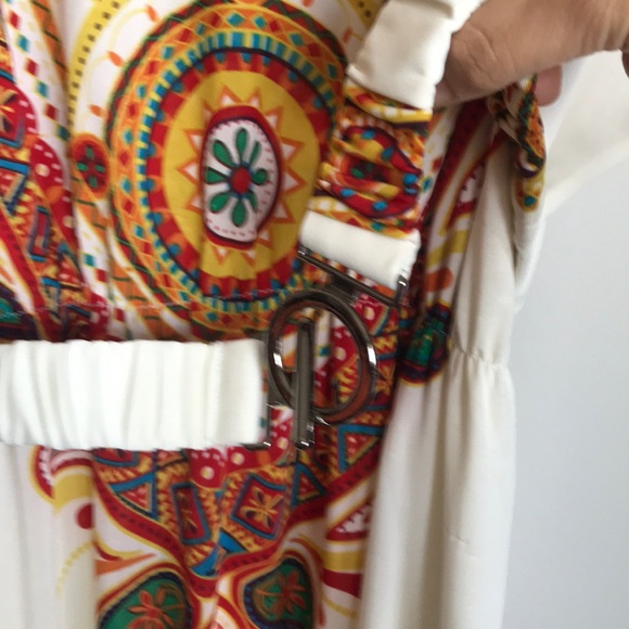 NWT Cute Patterned Summer Dress - size small/medium - Picture 3 of 5